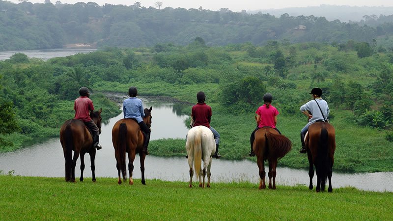 Explore Uganda horse back riding